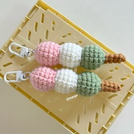 Dango keychain keychain cute keychain aesthetic
