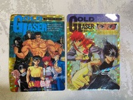 [已開][有傷] 幽遊白書 閃中閃卡 Gold Laser 咭 幽助 妖狐藏馬 飛影 桑原 南野秀一 幻海 戶愚呂 