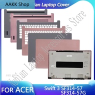New For Acer Swift 3 SF314-57 SF314-57G LCD Back Cover Palrmest Upper Top Lower Bottom Case Laptop Housing Cover Shell AAKK Shop