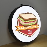 Single-sided Advertising Light Box LED Light Box Commercial Logo Shop Trick Customized LED Blister Light Box