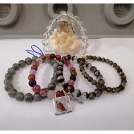 [Clearance] Natural Phantom Series 天然幽灵系列 (Blue, Red, Purple, White, Mixed) Bracelet 6mm to 11mm Wri