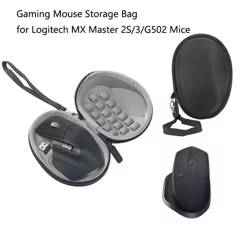 For Logitech MX Master 2S/3/G502 Gaming Mouse Storage Bag Shockproof Waterproof Travel Carrying Bag 