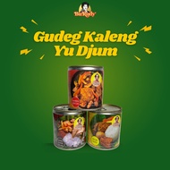 Yu Djum Canned Gudeg Variant Shredded Chicken Eggs, Tofu Eggs, Krecek Sambal | Instant Gudeg