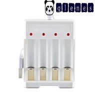 GLENES Batteries USB Charger Intelligent Charge AAA AA Charging Charge Dock Li-ion Battery Auto Stop Charger Rechargeable AA Battery Lithium Battery Charger