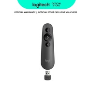 Logitech R500s Laser Class 1 Presenter Bluetooth and USB / Presentation Clicker - Universal Compatib