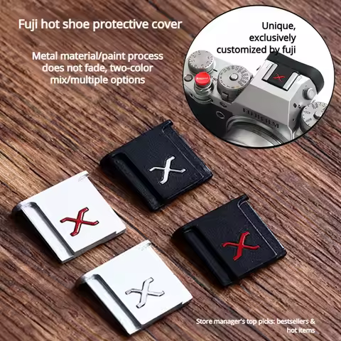 Compatible with Fujifilm X-series cameras hot shoe protective cover for XE4, T30, XT4, mirrorless XS