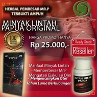 pembesar Mr. P / minyak lintah ori papua 100% original