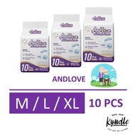 ANDLOVE Adult Diapers M/L/XL Adult Tape Diaper, Leak-Proof