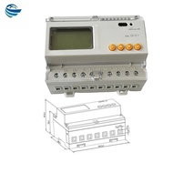 Original new Dc Watt-hour Meter Din Watt-hour Meter Multi-function Instrument 3-phase Digital Intell