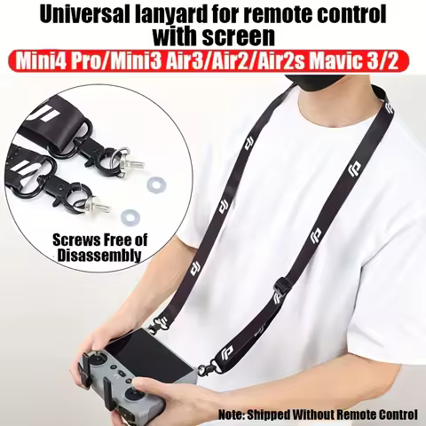 Lanyard for DJI RC & RC 2 & RC Pro Controller, DJI Mini 4 Pro Lanyard RC Neck Strap, Compatible with