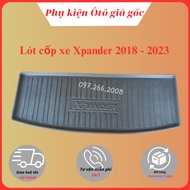 Lót cốp xe Mitsubishi Xpander 2018 - 2023 nhựa deo cao cấp lau rửa dễ dàng