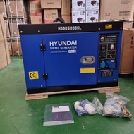 Genset Silent Diesel 5000 watt 5 KVA. Hyundai HDG 6500 DSL