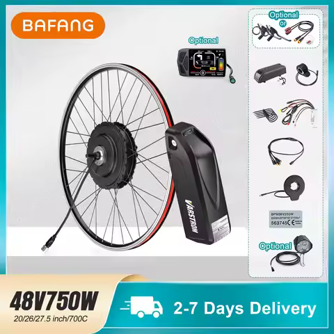 [2-7 Days Delivery] Bafang 48V [500W/750W] Hub Motor G020/G0900 [Front/Rear] Electric Bike Conversio