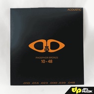 D&D Acoustic Guitar String Gauges .10 and .11: Guitar String: Acoustic Guitar String