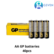 GP AA / AAA / 9V / 23A Super Heavy Duty Battery Bateri 电池(Gsven)