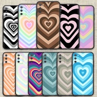 Soft Case Cover Silicone Phone Casing Samsung S8 S8 Plus S9 S9 Plus ZT1 aesthetic girly Heart