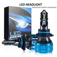 1 Pair C6 F2 LED Car Headlight Head Lamp Bulb 30000LM Auto LED H4 H7 H8 H9 H11 K5C Q7 6000K H4 LED L