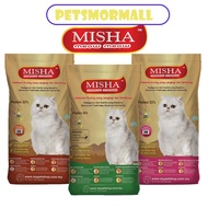 Petsmormall MISHA Dry Cat Food Makanan Kucing - 20kg (Ocean Fish, Seafood, Chicken &amp; Tuna)