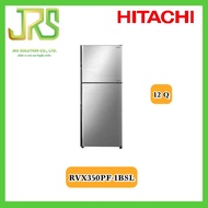 ตู้เย็น 2 ประตู HITACHI RVX350PF-1BSL 12 คิว สเตนเลส อินเวอร์เตอร์ (1 ชิ้น ต่อ 1 คำสั่งซื้อเท่านั้น)