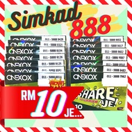 [B9] Simkad Nombor VIP Cantik ONEXOX 28 Bulan Murah Simcard