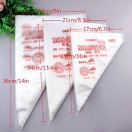 Piping Bag 100pcs Triangular Plastic/ Master Piping Bag 100 pcs Piping Bag Piping Bag and Nozzle