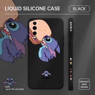 Hontinga Vỏ Trường Hợp Dành Cho Huawei P30 P30 Pro Ốp P40 Pro Plus P40 Ốp Khâu Hoạt Hình Anime Ốp Ca