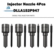 4PCS New DLLA152P947 Injector Nozzle for Fuel Injector for Nissan Navara D22 D40 Frontier 2.5 95000-