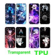 phone case is compatible For Tecno Spark GO 8C 7t go Go 5 Pro 【Anime】Gojo Satoru Transparent soft sh