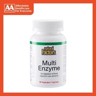 Natural Factors Multi Enzyme Capsule 90's