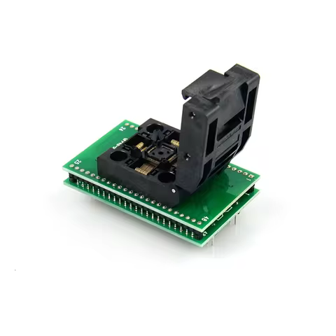 Hot Sale QFP48 TQFP48 LQFP48 to DIP48 MCU Programmer Pitch 0.5mm IC Body IC51-0484-806 Test Socket A