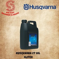 Husqvarna Authentic 2T | 2 Stroke Oil 4Liter with Measurement | Minyak 2T Husqvarna 4Liter