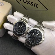 ♞,♘,♙Fossil Grant Couple Watch