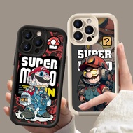Xiaomi Poco M6 F6 X6 Pro Mi 13T Super Mario Fun Phone Case For Xiaomi Mi 14 13 12 12T 11T Pro 11 12 