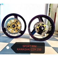KAWASAKI ZZR 250 Sport Rim Jenama Enkei Original (Tubeless)