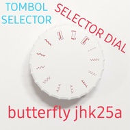 spare part mesin jahit butterfly portable tombol selector butterfly