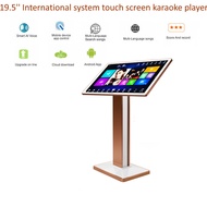 InAndon 2TB HDD 19.5'' Capacitance touch screen player ,Multi-Language songs  on cloud download,Android KTV Dual system,Smart AI