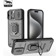 DWINR Case iphone 15 6.1inch Casing Transformer Robot Sliding Camera for Iphone 15 6.1inch 15 Pro 6.