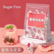 Peach Oolong Tea Peach Bag Healthy Triangle Bag Tea Brewing Fruit Drink White Peach Oolong Tea