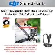 Chest Strap Mounting Chest Action Cam Universal DJI Osmo 360 Osmo Pocket 3 Osmo Action 5 Pro GoPro H