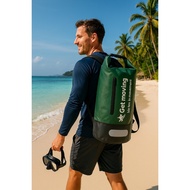 Carbon Fiber Waterproof Dry Bag Backpack Matibay na Floating Beach & River Bag para sa Swimming 2I23