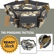 Ormano Tas Pinggang Tactical Army Bag Outdoor Travel Adventure Tas Selempang Pria Terbaru 2023 Tas P
