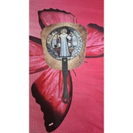 Saint Benedict Hand Fan/ Saint Benedict Pamaypay
