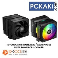 ID COOLING FROZN A620 BLACK / A620 PRO SE / ARGB DUAL TOWER CPU COOLER AM5 LGA1700 READY