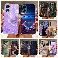Cartoon Cover For OPPO A78 Casing CPH2565 Shockproof Silicone Phone Case For OPPO A78 5G CPH2483 CPH