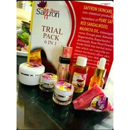 SAFFRON SKINCARE ORIGINAL 7 IN 1 TRIAL SET - ORGANIC WITH AYURVEDIC AND NATURAL INGREDIENT