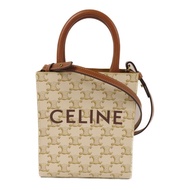 CELINE 塗層帆布Mini Vertical Cabas手挽肩背兩用袋