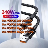 KAIYUE USB C 240W Fast Charging Data Transfer Cable USB A To Type C Cable for HONOR 200 200PRo 400 4