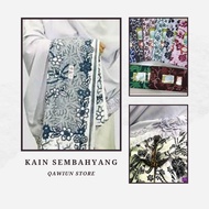 (READY STOK) KAIN SEMBAHYANG WANITA/KAIN BATIK SIAP JAHIT/KAIN BATIK SARUNG/SARONG PEREMPUAN