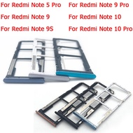 New For Xiaomi Redmi Note 5 9 10 Pro 9S SIM Card Tray Socket Slot Holder Adapters Replacement Spare Parts