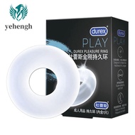 Durex Penis Ring Silicone Penis Ring Durable Penis Ring Pleasure Ring Adult Men Ejaculation Delay Lasting Firmer Longer Erection  Toys